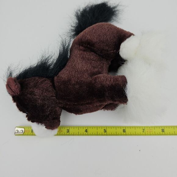 2 Ganz Webkinz Clydesdale Horse 8in and Soft Spot 5 in Pony Brown White 3 horses - Picture 14 of 15
